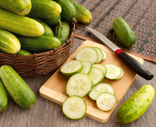 Oily skin cucumber