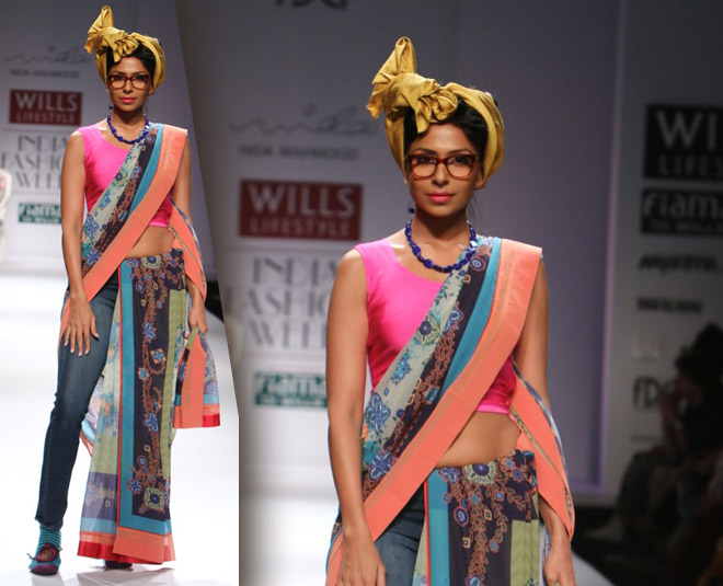 designrese saree style nida mehmod