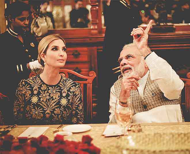 modi ivanka trump dinner hyderabad