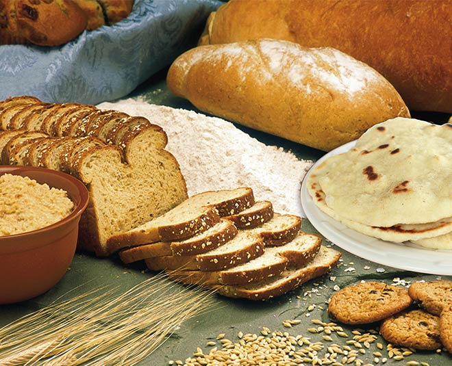 roti brown bread inside