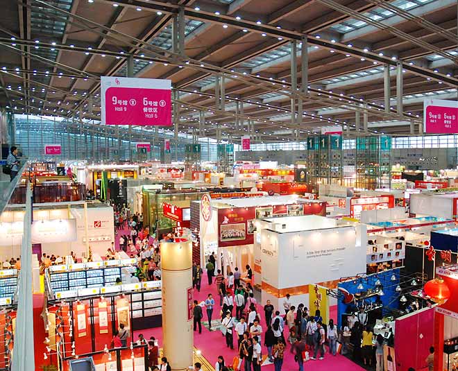 trade fair inside