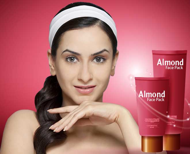 almond face pack fair skin