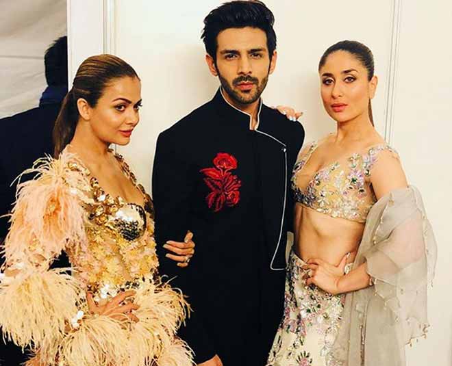 kareena kartik aryan big bazaar fashion show