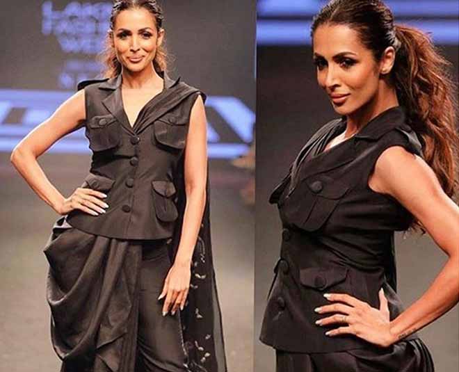 malaika arora big bazaar fashion show inside