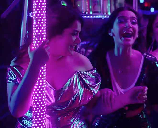 sonam shikha disco look veere di wedding fashion