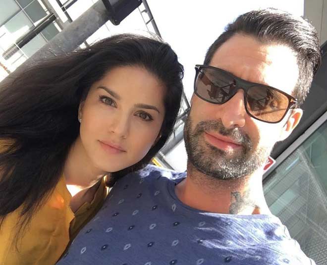 sunny leone  marriage anniversary inside