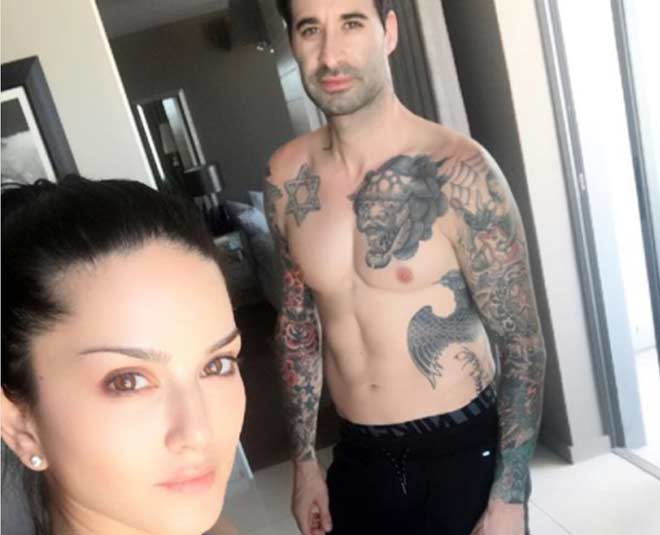 sunny leone  marriage anniversary inside