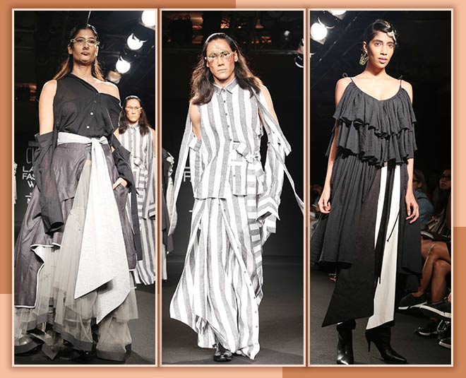 Lakme fashion week fashion designer showcase their stylish outfits