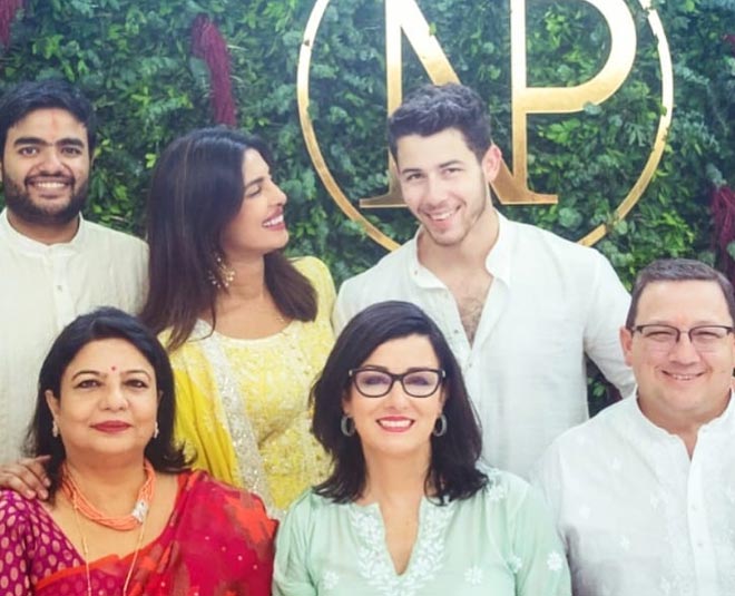 Priyanka Chopra Nick Jonas Engagement Family