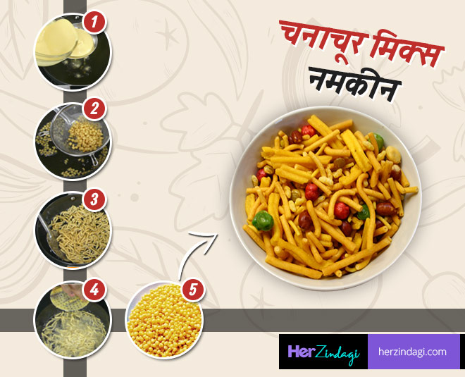 chanachur mix namkeen bundi sev