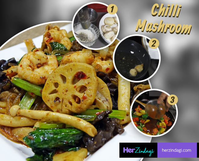 chilli mushroom ingredients