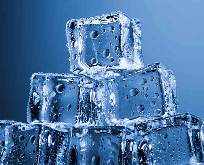 ice for removing chewing gum inside