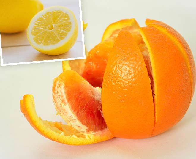 orange peels