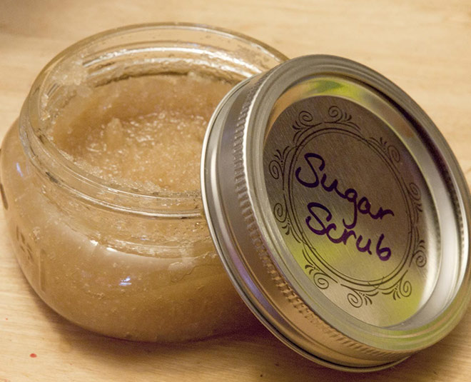 sugar scrub beauty inside