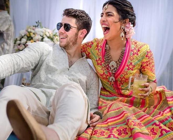 Priyanka chopra and Nick jonas mehendi ceremony first look pictures