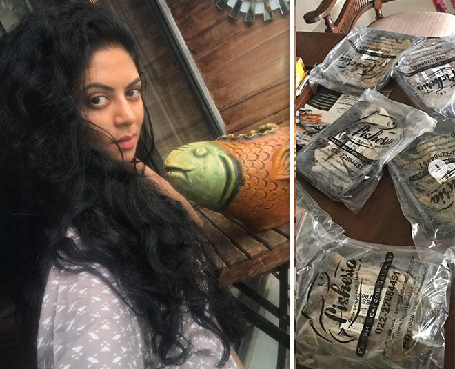 kavita kaushik snacks inside