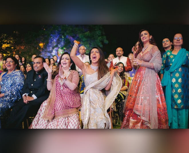 nick jonas priyanka chopra wedding sangeet inside pictures nita ambani