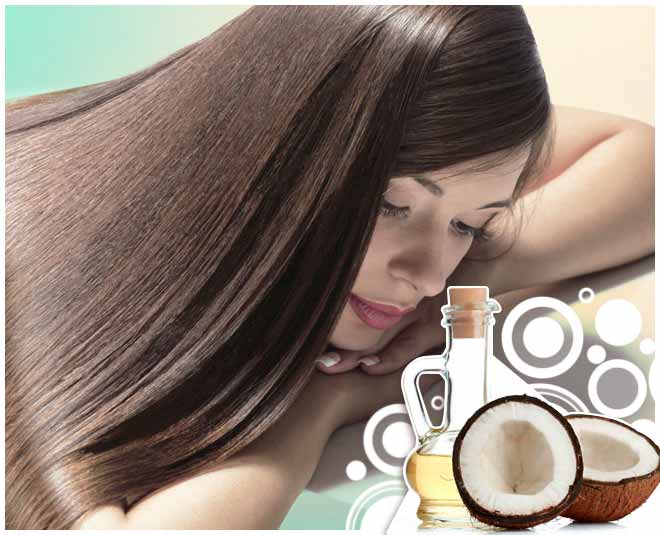 Cocnut oil skin benefits long hair