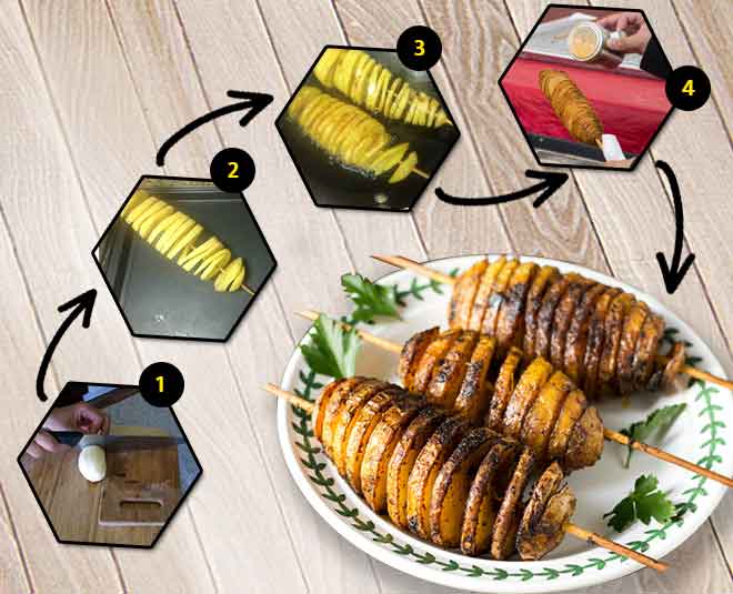 Spiral Potato inside