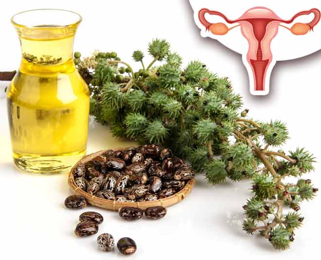 foods for uterus castol oil