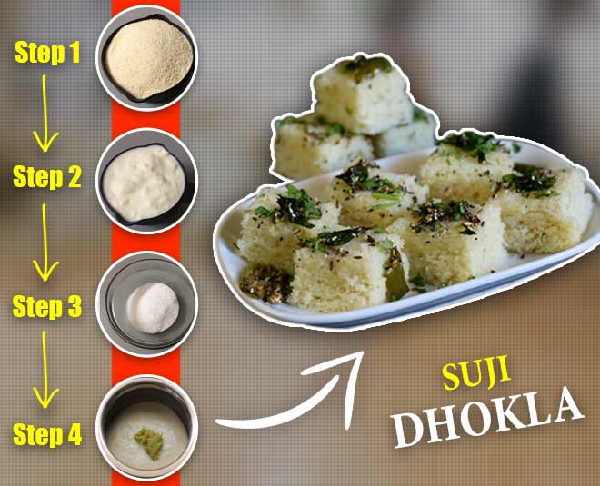 gujarati sooji dhokla all steps inside