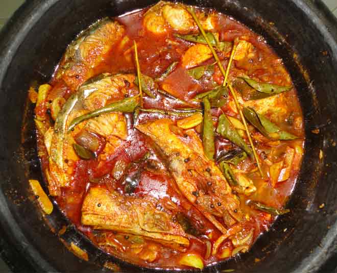 kerala fish curry south indian recipe ready