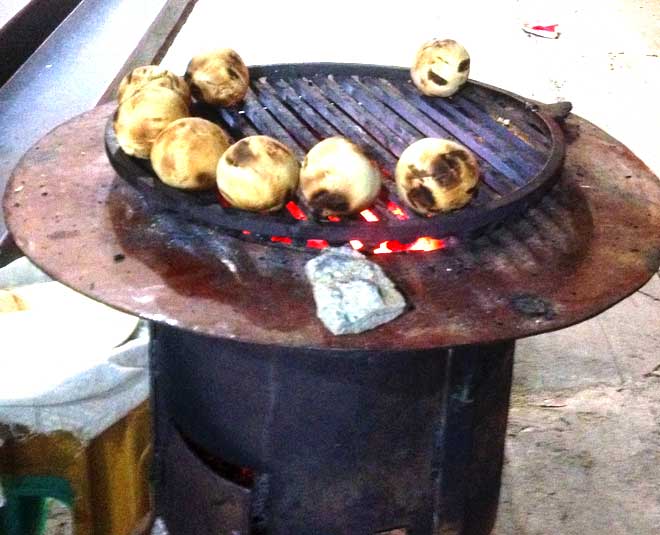 litti chokha bihar food recipe roast