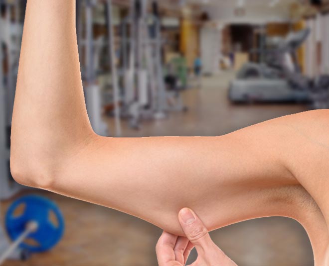 loose skin near arms