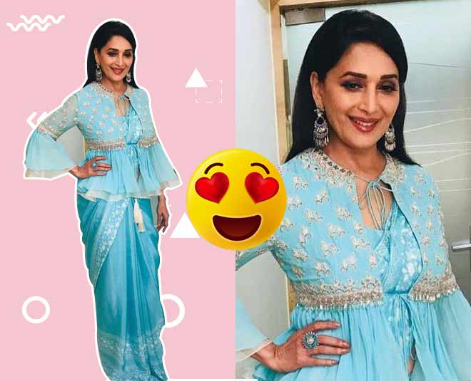 red carpet fashion bollywood madhuri dixit