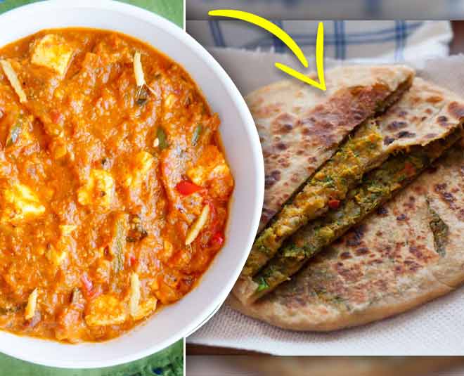 shahi paneer paratha