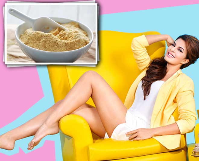 skin hair removal pack besan