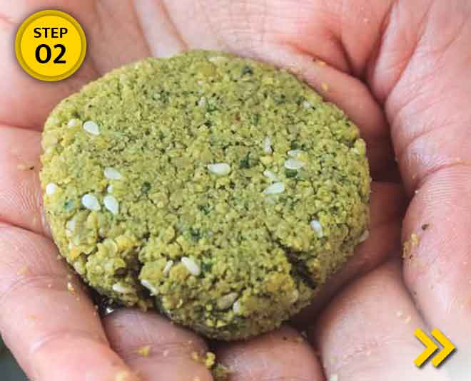 syrian falafel chef recipe inside