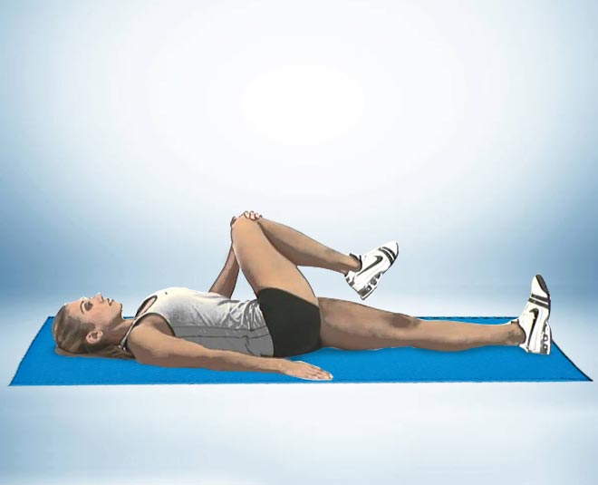 Heavy Hips Lying Hip Rotations Stretch