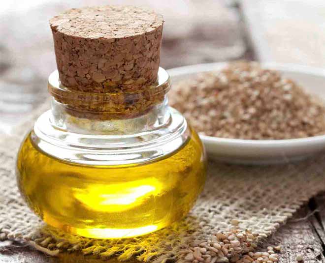 Oil benefits hairs seasame oil beauty care hair care