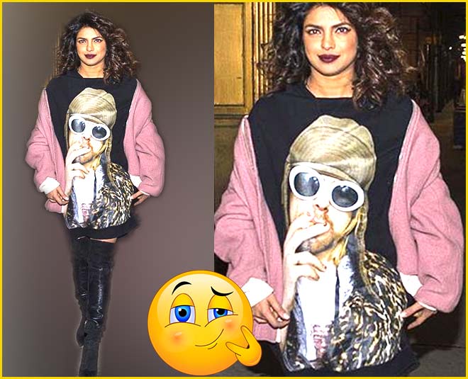 Priyanka Chopra in R sweater