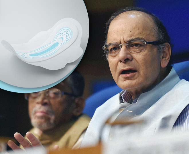 gst council meeting and sanitary napkin meeting