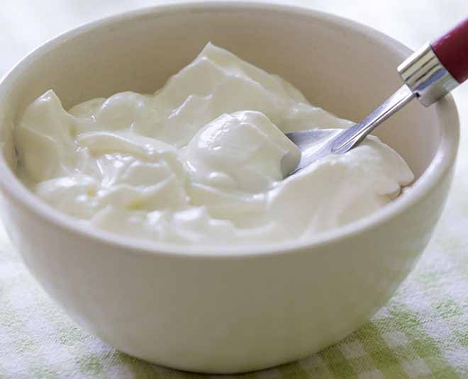 healthy breakfast health curd inside