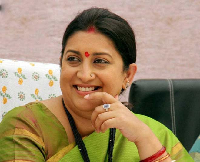 SMRITI IRANI Inside