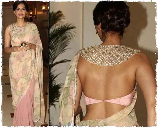 blouse stitching sonam kapoor