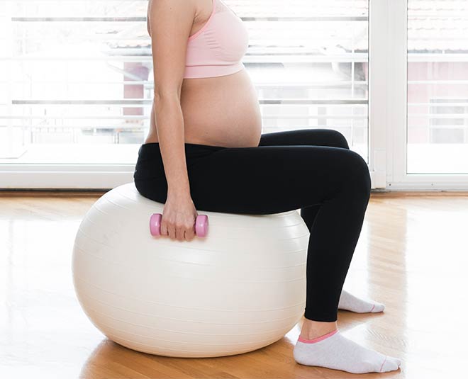 prgnancy exercise inside