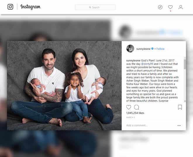 sunny leone celebrate nisha adoption one year