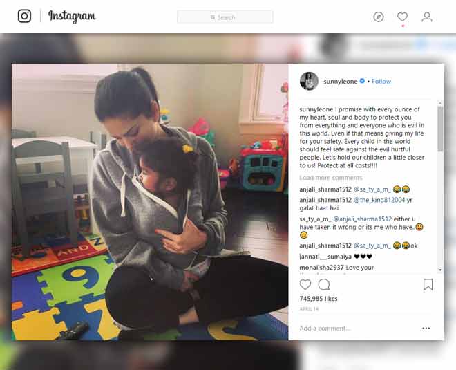 sunny leone celebrate nisha adoption one year