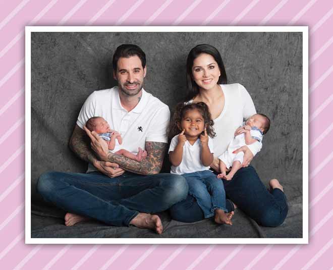sunny leone family husband kids
