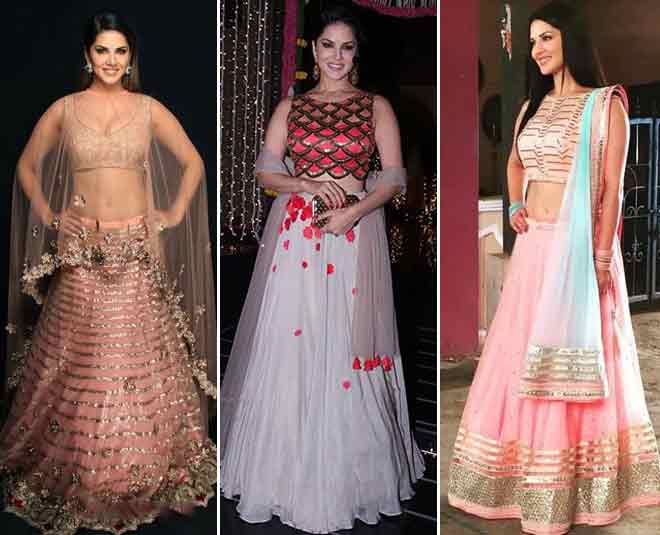 sunny leone lehenga choli