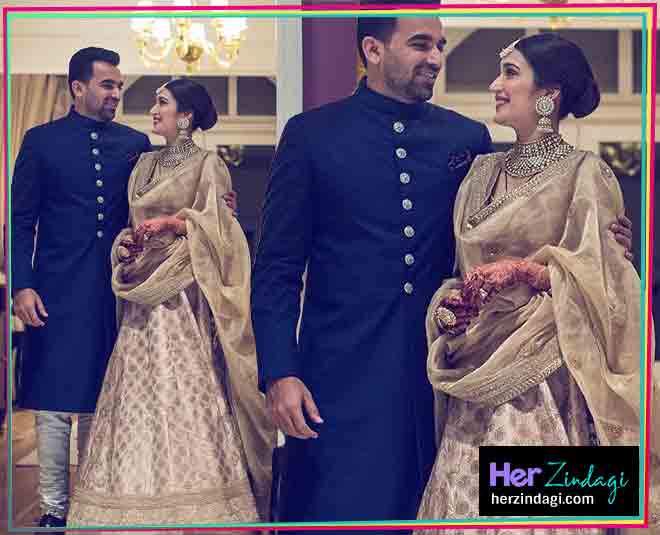 B town girls wore designer sabyasachi bridal lehenga in real life