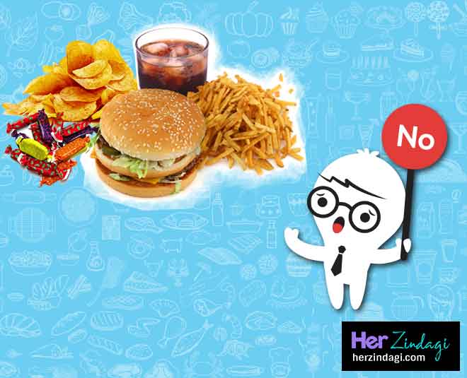 JUNK FOOD inside