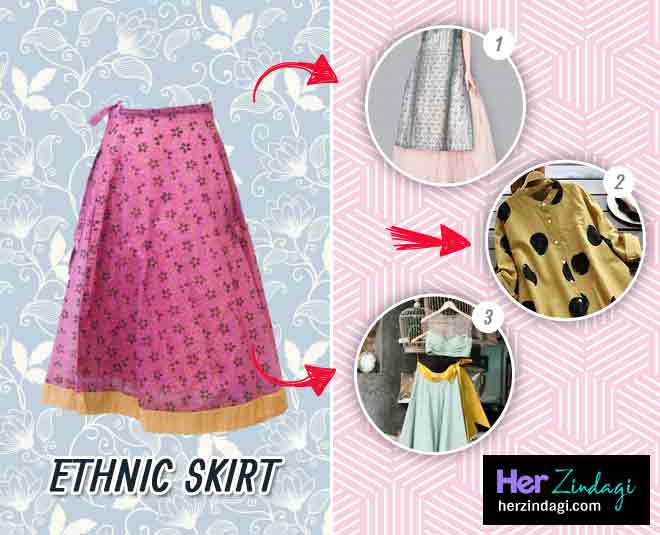 ethnic skirt girl wardrobe