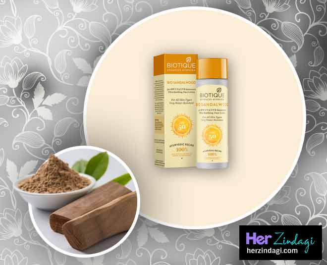 inside sandlewood beauty products