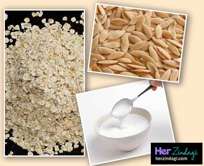 kharbooja ka beej for wrinkles inside