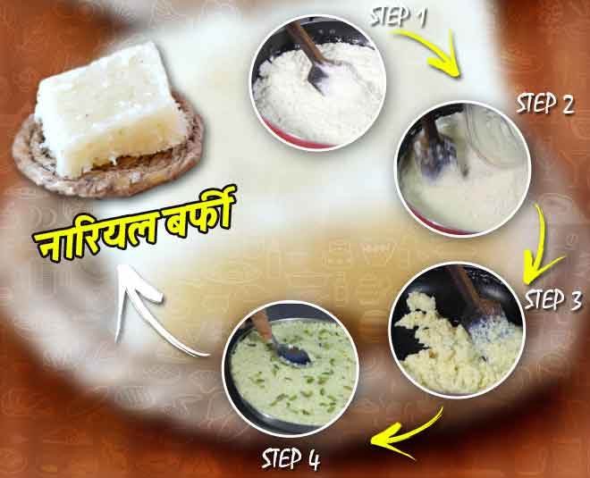 nariyal barfi ingredients